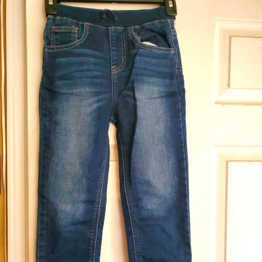 Boys Skinny Knit Pull on Jeans